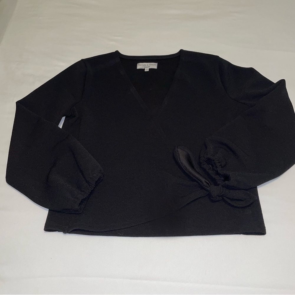 Madewell Texture&Thread Women’s Long Sleeve Top, Size S